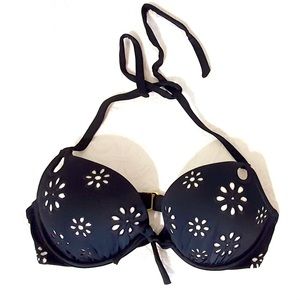 Victoria's Secret Black Bikini Top